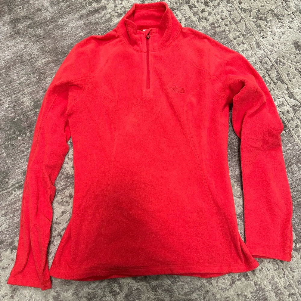 North face polar fleece 1/4 zip